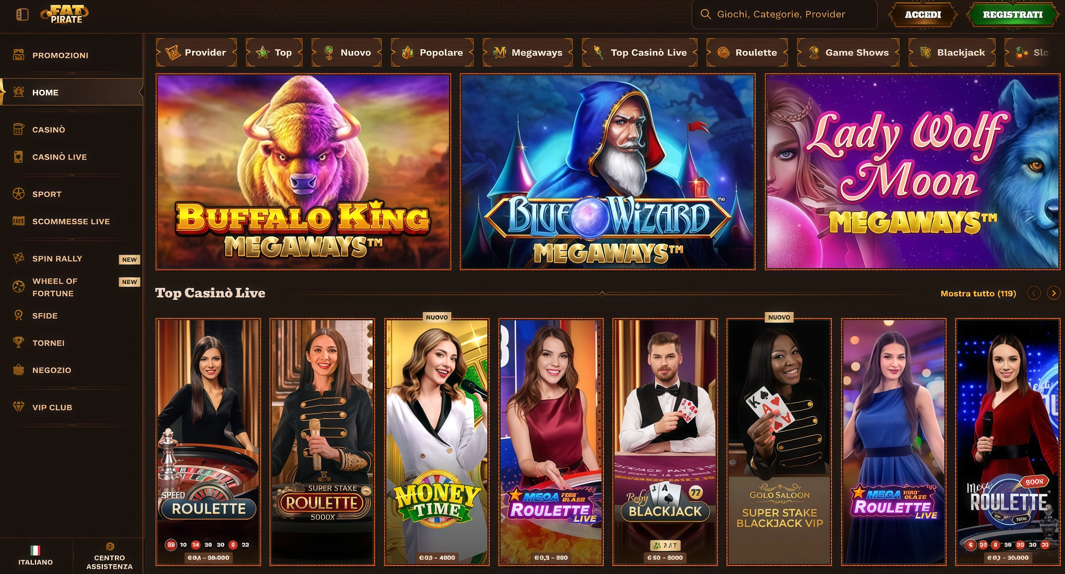 FatPirate e i suoi jackpot progressivi