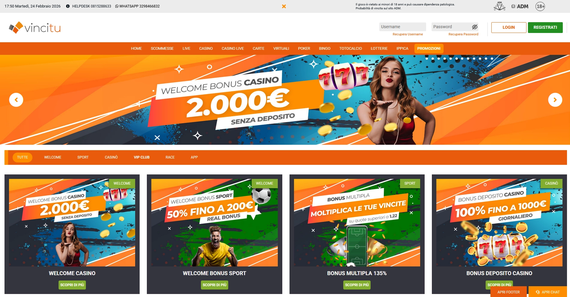 VinciTu: un outsider in piena fase di crescita